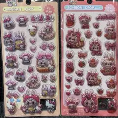 ラブブ　ボンボンドロップシール　２枚セット