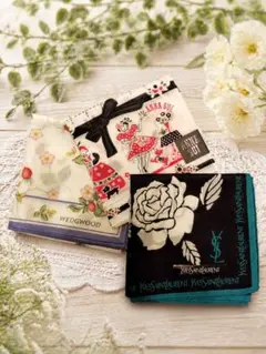 ANNA SUI 他ブランドハンカチセット