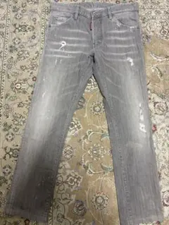 Dsquared2 ダメージ加工 グレー ジーンズ サイズ44 - メルカリ