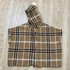 POLO baby チェック柄 ポンチョ 新品