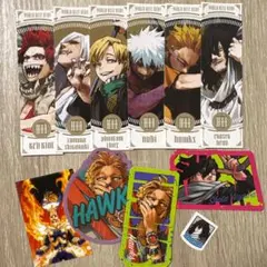ジャンプGIGA 付録 僕のヒーローアカデミア ステッカー 相澤 ホークス 荼毘