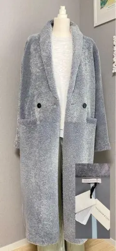 INES＆MARECHAL ムートンコート ロングコートフランス製 INES＆MARECHAL ムートンコート ロングコートフランス製