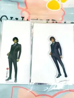 刀剣乱舞 大本丸博 大倶利伽羅 祝装ミニアクリルスタンド クリアステッカー