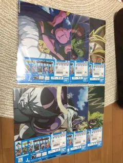 ドラゴンボール　一番くじ　オムニバスultra クリアファイル全6種セット