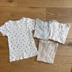 シャツ肌着4枚セット　90センチ
