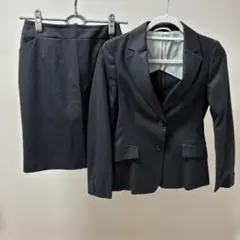 PerfectSuit レディース リクルートスーツ スカート上下 ブラック 7のサムネイル