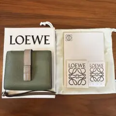 【美品】LOEWE ロエベ コンパクトジップウォレット ライトオーツ/ハニー LOEWE】コンパクトジップウォレット ライトオーツ/ハニー - メルカリ