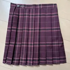 チェック柄 プリーツミニスカート 制服風