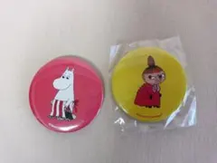 （4183）ムーミン ミィ 缶バッジ 2個セット