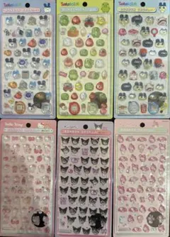 ボンボンドロップシールmini サンリオ たまごっち6枚セット