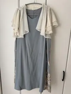 結婚式　ドレス　羽織付き