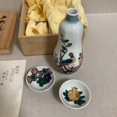 九谷焼　浅蔵五十吉　松韻　一輪生　徳利 九谷焼 浅蔵五十吉 松韻 一輪生 徳利 九谷焼 浅蔵五十吉