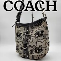 COACH コーチ ショルダーバッグ ホースアンドキャリッジ F14036