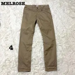 ◇ MELROSE メルローズ　メンズ チノパン ベージュ　L　サイズ4