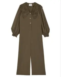 Ameri SAILOR LACE COLLAR JUMP SUIT