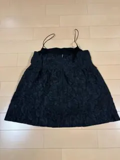JEANASIS キャミソール・ブラック
