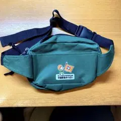 キッズ　ウエストポーチ　緑