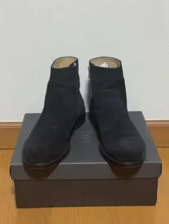 ユナイテッドアローズ　サイドジップブーツ スエード　黒　サイズ8