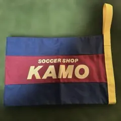 新品 KAMO カモ サッカー スパイク シューズケース バルセロナカラー