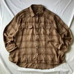 00s 平成 ネルシャツ フランネル チェック グランジ y2k 大人気 古着