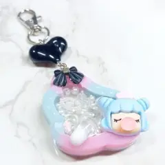 ＃R022 やみかわ女の子のシャカシャカシェイカー ピンク 水色 パステルカラー