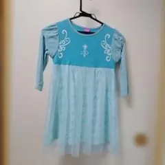 Disney Princess ワンピース 120 水色