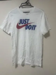 NIKE半袖Tシャツ　ナイキロゴ白T　JUST DO IT NIKE Tシャツ