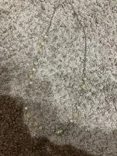 【新品未使用品】ネックレス ストーン　グリーン　シルバー