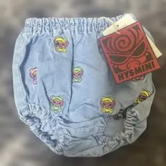 【週末価格】HYSTERIC MINIデニムブルマ80cm パンツ総柄新品タグ付