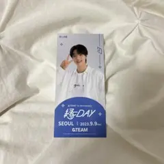 &TEAM EJ ウィジュ 縁day ソウル ピクチケ トレカ in seoul