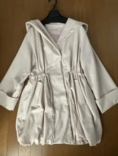 フード付きスプリングコート