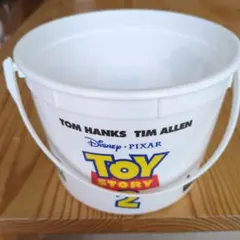 希少なトイストーリー2のポップコーン用バケツ ムービープロモ用グッズ
