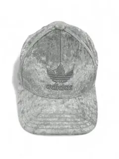 adidas Originals ベロアCAP Gray 調整可One size