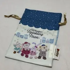 ディズニー　ダッフィーフレンズ　巾着