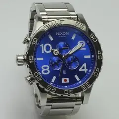 2026年最新】NIXON 文字盤カラー：ブルー メンズ 腕時計(クォーツ)の