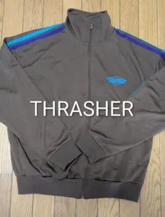 THRASHER BROWN TrackJacket　M