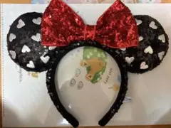 ミニーマウス スパンコールカチューシャ