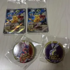 ポケモンカードとバッジセット
