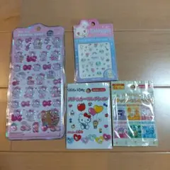 ジュエルペット ハローキティ シール 　ボンドロ　チュルキラ　ネイルシール