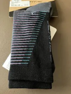 新品S-PHYRE MERINO TALL SOCKS L-XL グレー/ピンクのサムネイル