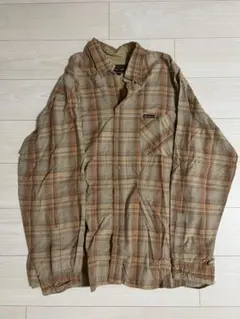 長袖シャツ　Marlboro Classics XXL ブラウン オレンジ タン