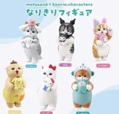 全6種セット なりきりフィギュア　猫　アニメ　置物　コレクション　可愛い　萌え