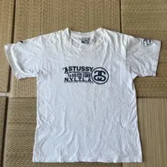 old STUSSY ホワイト Tシャツ M 90sのサムネイル
