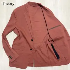 Theory【美品】テーラードジャケット L位 麻 リネン混 ビジネス メンズ