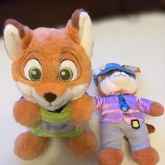 KIRAME ニック・ワイルド 幼少期 ぬいぐるみ ディズニーストア