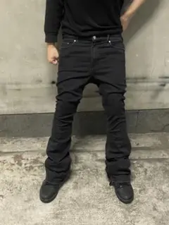 Black flare jeans brrrsos Yoko swagのサムネイル