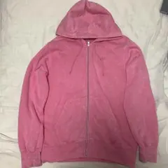 NIKEピンクジップバーカー