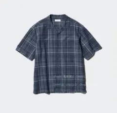UNIQLO コットンリネンシャツ オープンカラー ユニクロのサムネイル