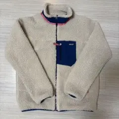 Patagonia フリースジャケット クリーム/ネイビー