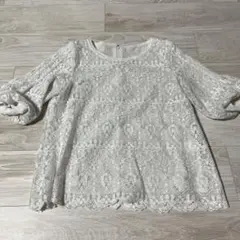 PAGEBOY ホワイト レーストップス Fサイズ